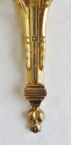 Antiquités - Paire d'appliques Louis XVI