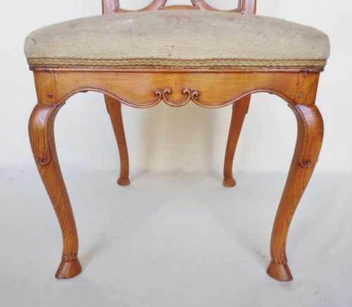  - Suite de six chaises, Venise milieu XVIIIe siècle