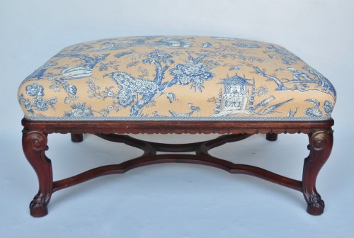 Banquette en palissandre massif  - Sièges Style 