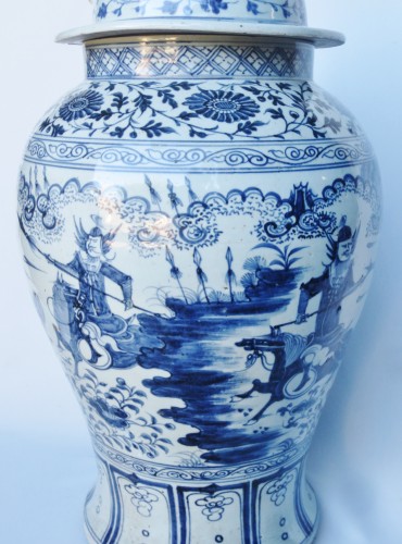  - Potiche en porcelaine de chine, XIXe siècle