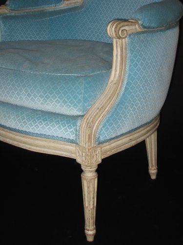 Bergère d'époque Louis XVI - Sièges Style Louis XVI