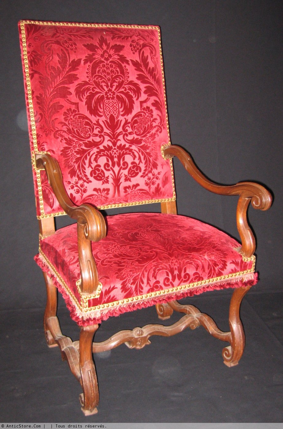 Louis XIV armchair « Josselin » - Louis XIV - Ateliers Allot