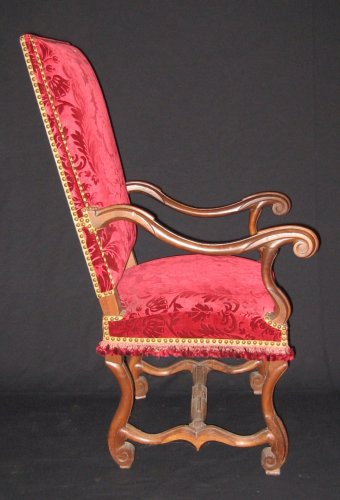 Antiquités - Paire de fauteuils d'époque Louis XIV