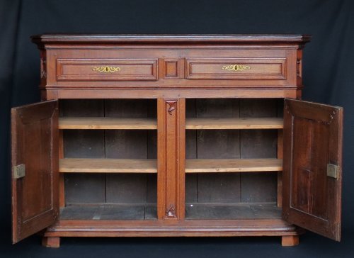  - Oak wood buffet, northern France eighteenth century