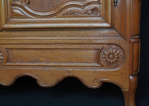 Armoire en chêne, fin XVIIIe siècle - Anne Besnard