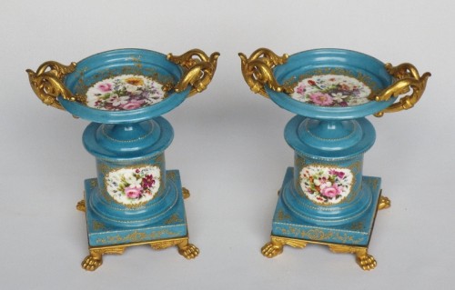 Cassolettes en porcelaine, attribuées à Jacob Petit - Anne Besnard