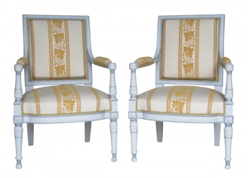 Paire de fauteuils d'époque Directoire