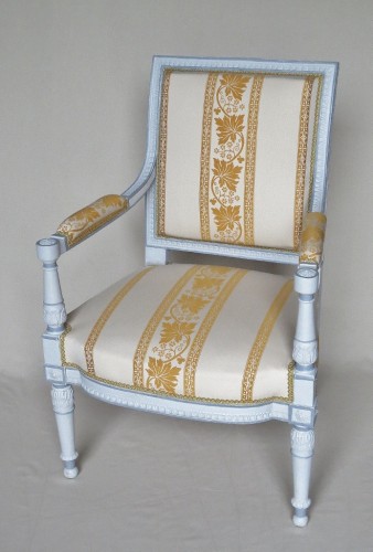 Antiquités - Paire de fauteuils d'époque Directoire