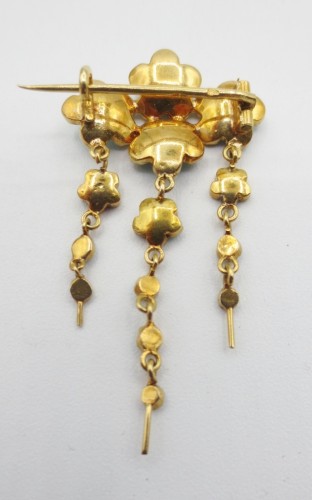 Louis-Philippe - Parure en or et turquoises. Époque XIXe siècle.