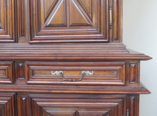 Buffet deux corps, fin XVIIe siècle - Mobilier Style 