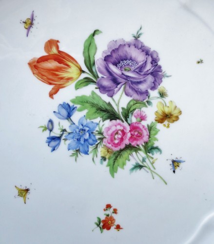 Antiquités - Meissen porcelain dish