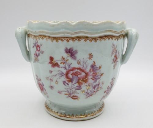 Rafraîchissoir en porcelaine de la Compagnie des Indes -XVIIIe siècle - Anne Besnard