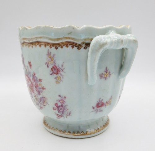 Antiquités - Rafraîchissoir en porcelaine de la Compagnie des Indes -XVIIIe siècle