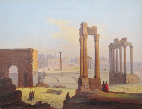 Views of Rome, 19th century - 