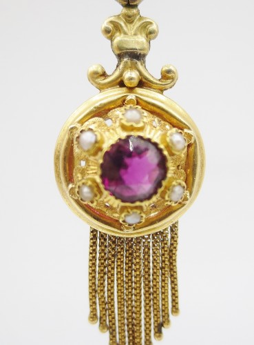 19th century - Earrings, mid 19th century