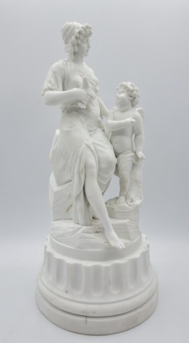 Venus et l' Amour, fin XVIIIe siècle - Anne Besnard