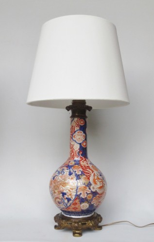 Paire de lampes Imari, XIXe siècle - Luminaires Style 