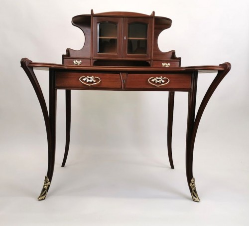Louis Majorelle - Art Nouveau Bureau &quot;Aux trèfles&quot; - Furniture Style Art nouveau