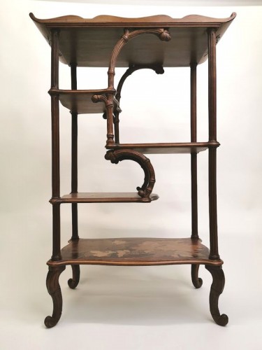Furniture  - Emile Gallé - Art nouveau Japanese shelf
