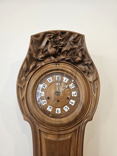 Art nouveau - Camille Gauthier - Horloge Art nouveau "Aux Tulipes"