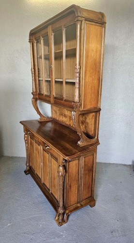 Antiquités - Louis Majorelle - Buffet Art nouveau "Chicorée"