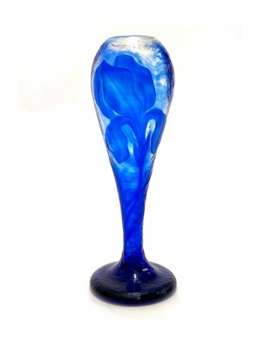 Daum Nancy - Vase Art Nouveau "Iris"