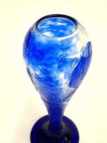 XIXe siècle - Daum Nancy - Vase Art Nouveau "Iris"