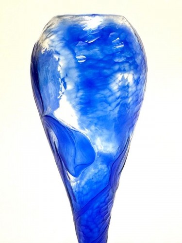 Art nouveau - Daum Nancy - Vase Art Nouveau "Iris"