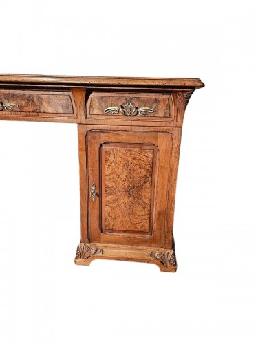 XXe siècle - Louis Majorelle - Bureau Art Nouveau "Pommes de Pin"