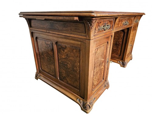 Art nouveau - Louis Majorelle - Bureau Art Nouveau "Pommes de Pin"