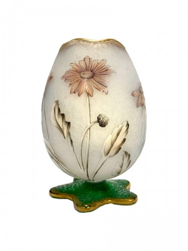 Daum Nancy - Vase Art nouveau "Aux Marguerites"