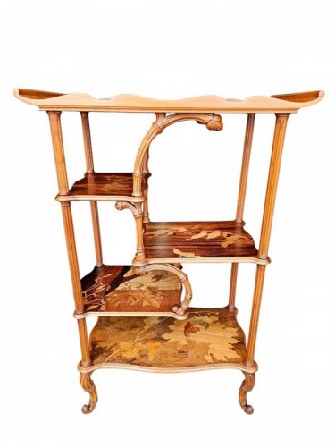 Emile Gallé Etagère Art Nouveau