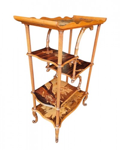 Mobilier Bibliothéque, vitrine - Emile Gallé Etagère Art Nouveau