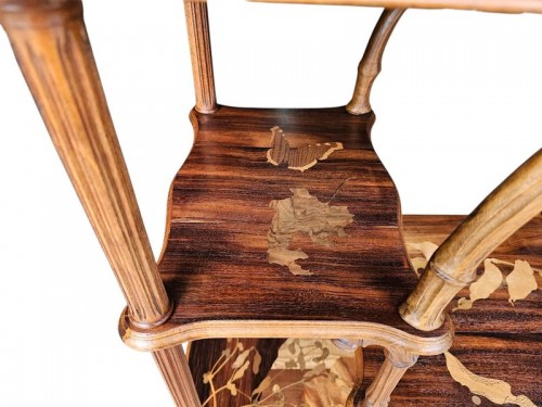 Antiquités - Emile Gallé Etagère Art Nouveau