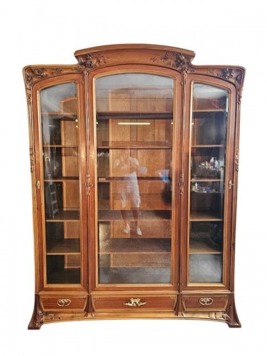 Louis Majorelle - Bibliothèque Art Nouveau "Lilas" - Mobilier Style Art nouveau