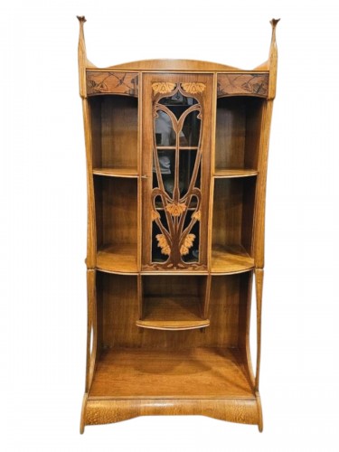 Louis Majorelle - Vitrine Art nouveau "Aux capucines"