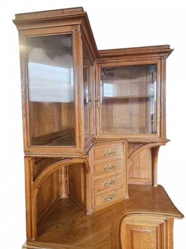 Plumet-Selmerscheim - Encoignure Art nouveau - Antiquités Art Nouveau