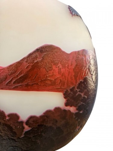 Emile Gallé -  Important Vase "Rio de Janeiro" - Art Déco