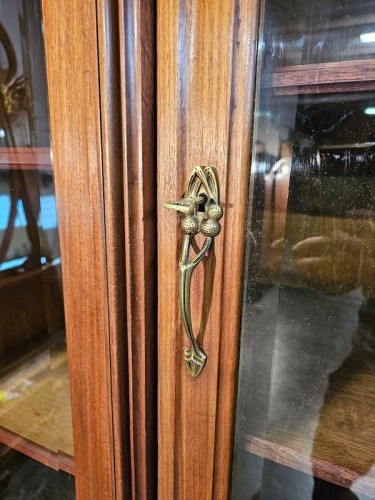 Camille Gauthier - Bibliothèque Art nouveau "Feuilles de Platanes" - Art nouveau