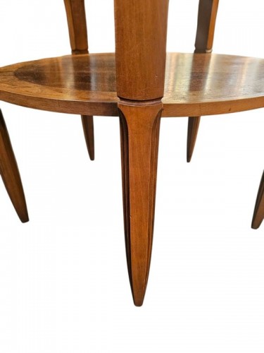 XXe siècle - Emile Gallé - Table basse "Pivoines"