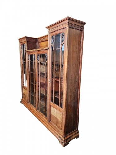 Furniture  - Louis Majorelle – Bookcase "Ginkgo Biloba" Art Nouveau