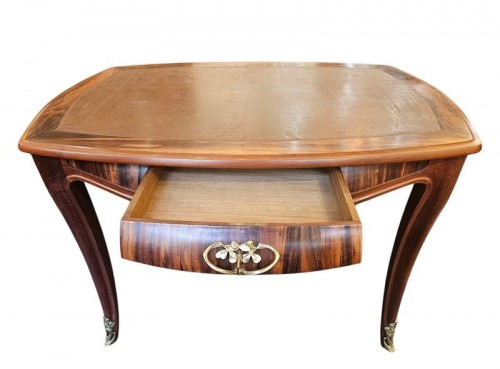 Art nouveau - Louis Majorelle - Bureau Plat Art nouveau "Aux Trèfles"