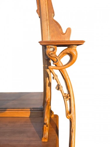 Art nouveau - Louis Brouhot - Console Art nouveau "Iris"