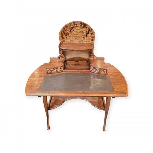 Mobilier Bureau et Secrétaire - Louis Majorelle - Bureau Art nouveau "Glycine"