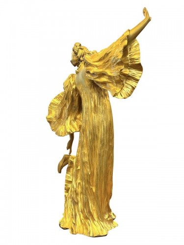 Agathon Léonard (1841-1923) - Danseuse au Cothurne - Antiquités Art Nouveau