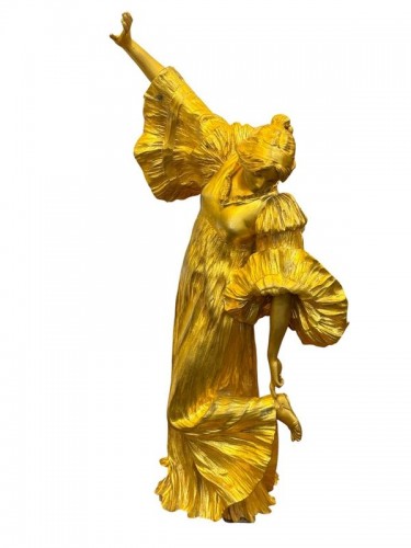 Art nouveau - Agathon Léonard (1841-1923) - Danseuse au Cothurne