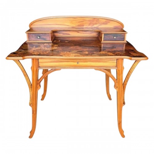 Emile Gallé - Bureau "Hydrangea et Papillons"