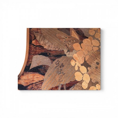 XXe siècle - Emile Gallé - Bureau "Hydrangea et Papillons"