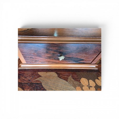 Emile Gallé - Bureau "Hydrangea et Papillons" - Art nouveau