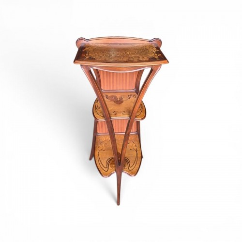 Louis Majorelle - Sellette "Cyclamens" - Mobilier Style Art nouveau